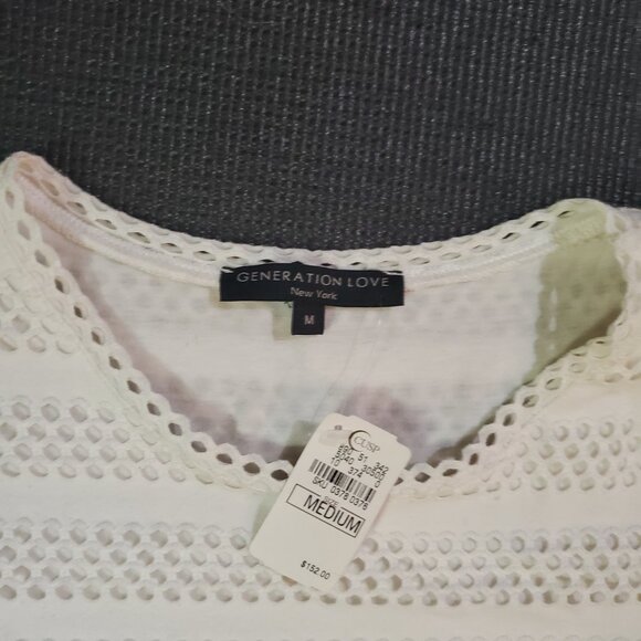 Generation Love Crochet Mini Dress sz M - NWT - Picture 7 of 10